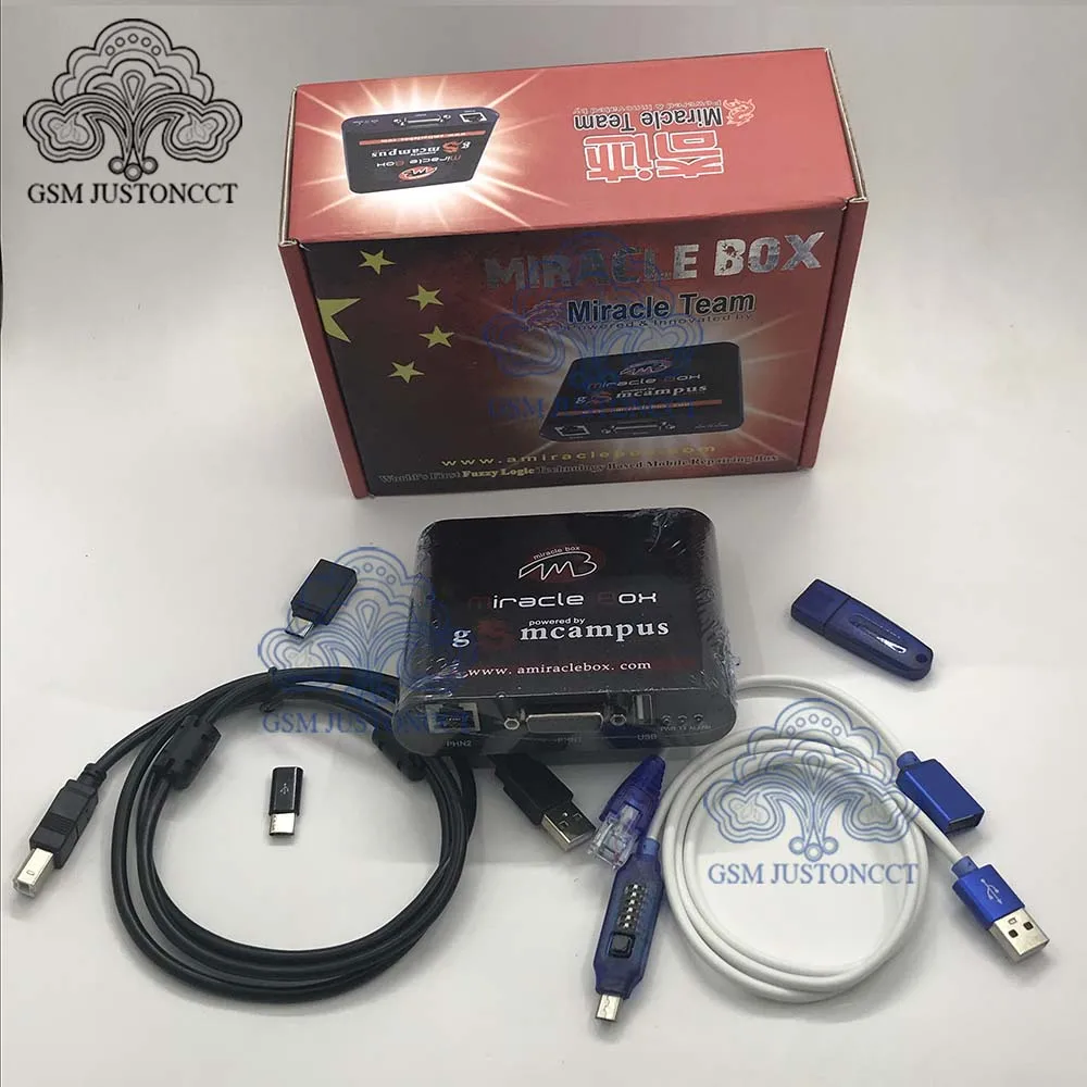 MIRACLE BOX + micracle key + umf boot cable - gsmjustoncct - B4