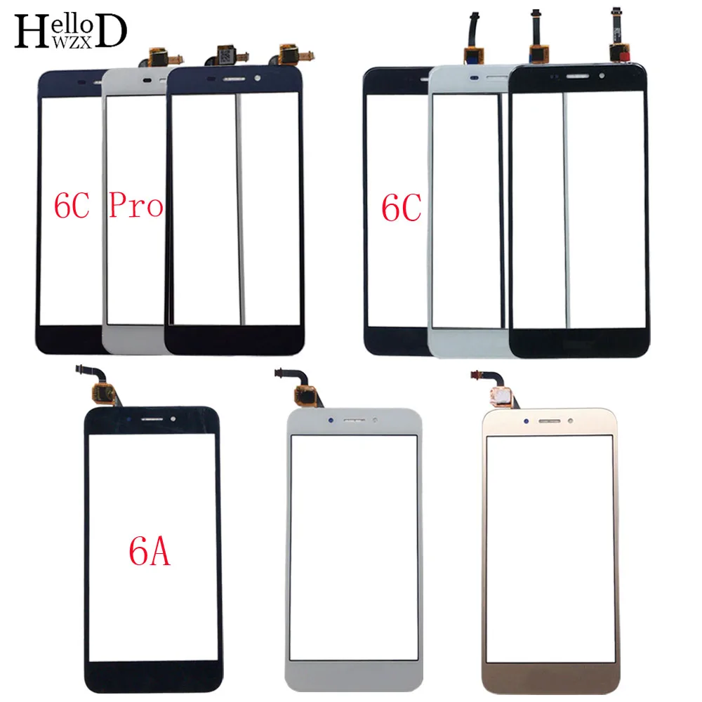 

Mobile Touch Screen For HUAWEI Honor 6A 6C 6C Pro Digitizer Panel Front Glass Sensor TouchScreen 3M Glue Wipes