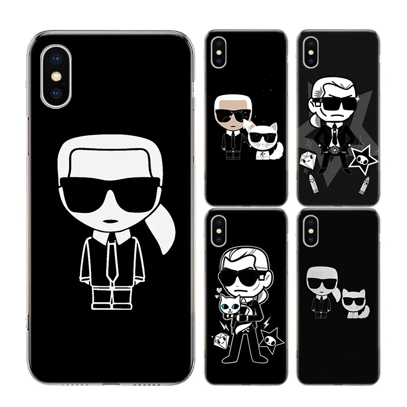 

Lagerfeld Luxury Brand Designer KARLs Case For Apple iPhone 11 Pro SE 2020 6 6S 7 8 Plus + X 10 Ten XS MAX XR 5 5S Bags Cover