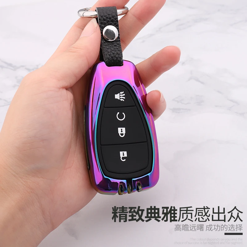 Чехол для ключей из цинкового сплава для Chevrolet Cruze Aveo TRAX Opel Astra Corsa Meriva Zafira Antara ASTRA J Mokka Insignia