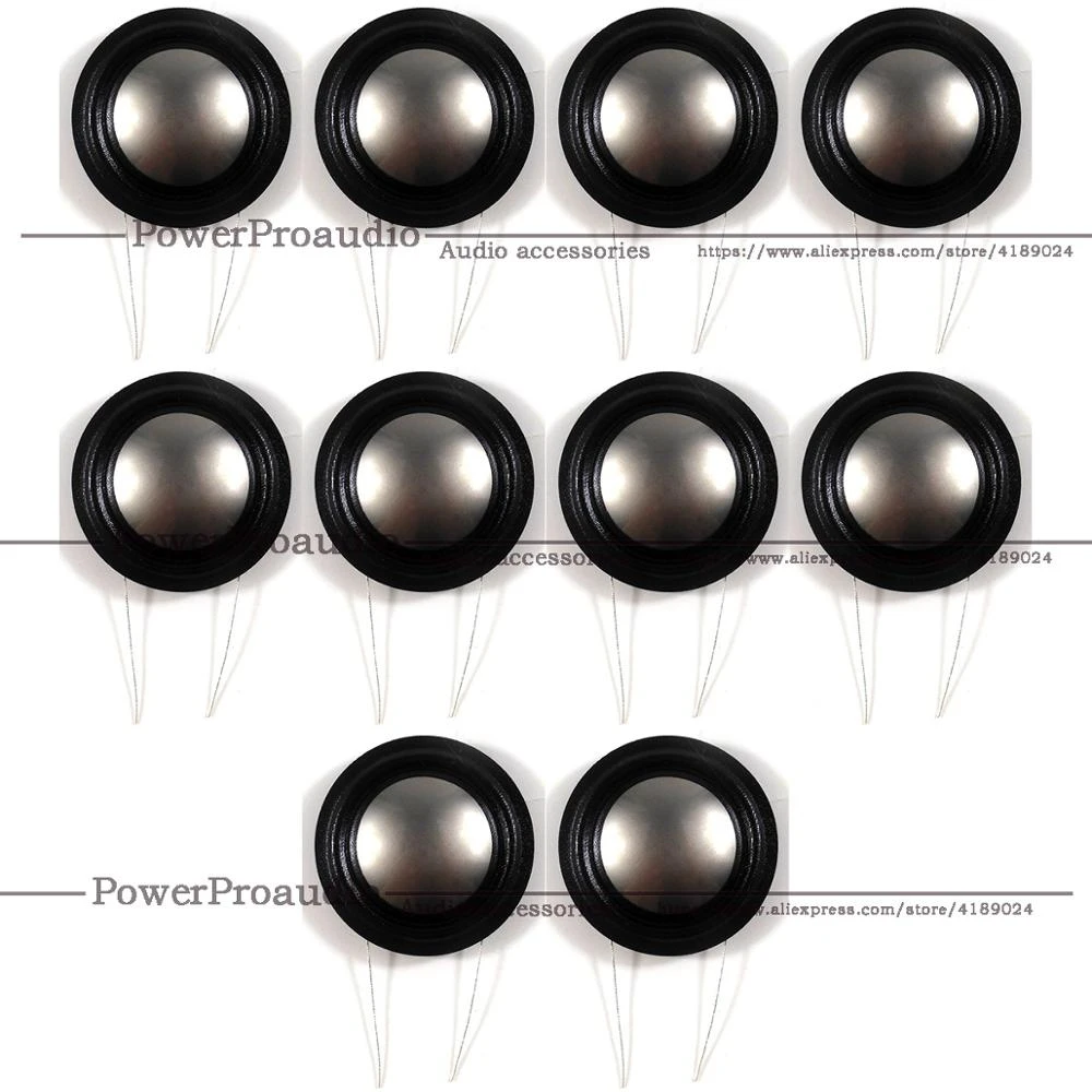10pcs 25.9mm 1.02inch Tweeter Voice Coil 8ohm 26 Core Titanium