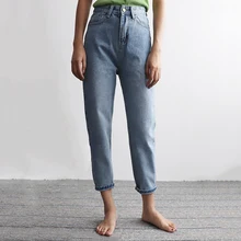 Boyfriend jeans for women mom high waisted moms woman mujer vintage jean femme loose ladies harem denim pants trousers tejanos