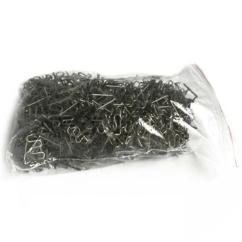 

500pcs Stapler Staples For Plastic Welder Tool Car Damaged Bumper Repair Kit Pre-cut Wave Staples
