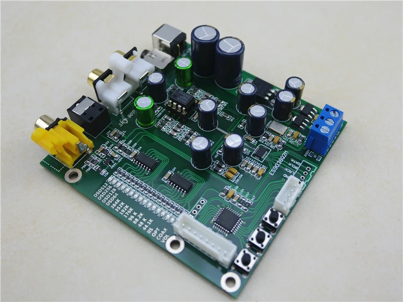 ES9038 Q2M DAC Decoder Board IIS dsd Fiber Coax Input 384k