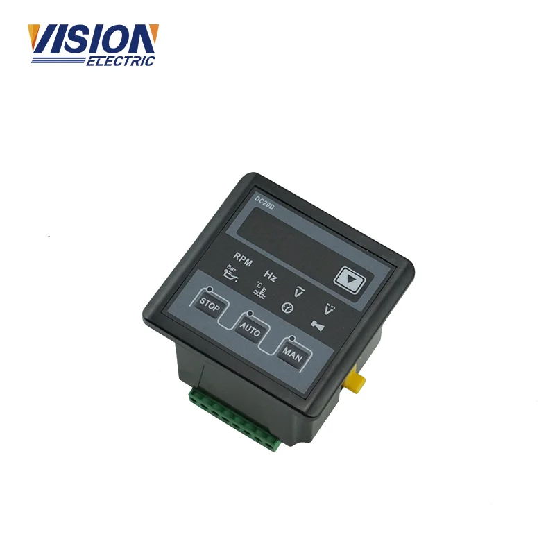 

Genset Controller Module DC20DMKII DC20D DC30D Auto Start Control Panel Mebay DC 20D MKII for Diesel Genset