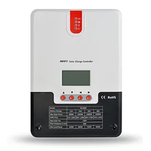 60A Solar Charger Controller 12V 24V 36V 48V Auto Lead Acid Gel lithium ion Charge Controller Max 150V Solar Panel Input Sensor high voltage 48v max pv input 190v solar controller et6420bnd 60a epever wifi box mt50 remote meter free tnt shipping 60amps
