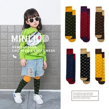 Новинка года,, популярные брендовые Детские носки на весну и осень, Medeum, детские носки выше колена для мужчин и женщин, яркие носки