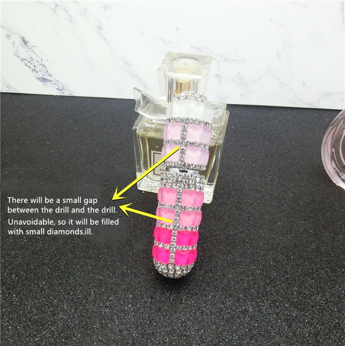 Духи Sub-bottled Алмазная инкрустированная ультратонкая бутылка-спрей стеклянная дорожная портативная увлажняющая косметический лосьон органайзер для хранения