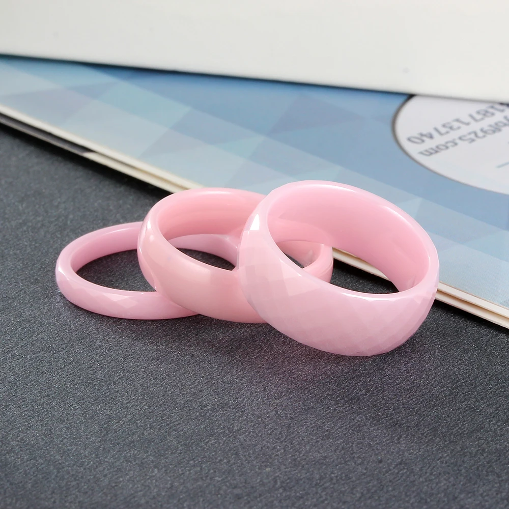 Ceramic-Ring Wholesale Jewelry Directly.-Ship From-China-Provide Pink Women Lovely Factory-Price