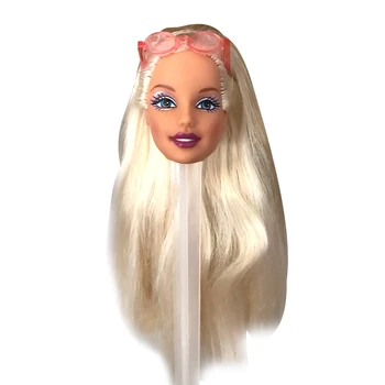 

NK One Pcs Fashion Cute Red Hair Doll Head For Dolls Best DIY Gift For Girls' Doll Accessories 00D 9X