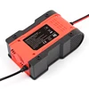 FOXSUR 12.6V Li-Ion Lithium Lipolymer Battery Charger, 12V 24V Motorcycle Car Truck Battery Charger, 7-stage LiFePo4 Charger ► Photo 2/6