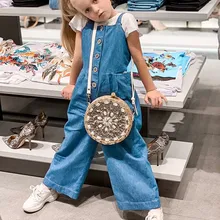 Pudcoco Новое поступление модные удобные мягкие малышей Одежда для детей; малышей; девочек спортивный комбинезон брюки с нагрудником Комбинезоны Повседневная одежда