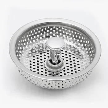 

NEW Mesh Kitchen Stainless Steel Sink Strainer Disposer Plug Drain Stopper Filter HOmeful