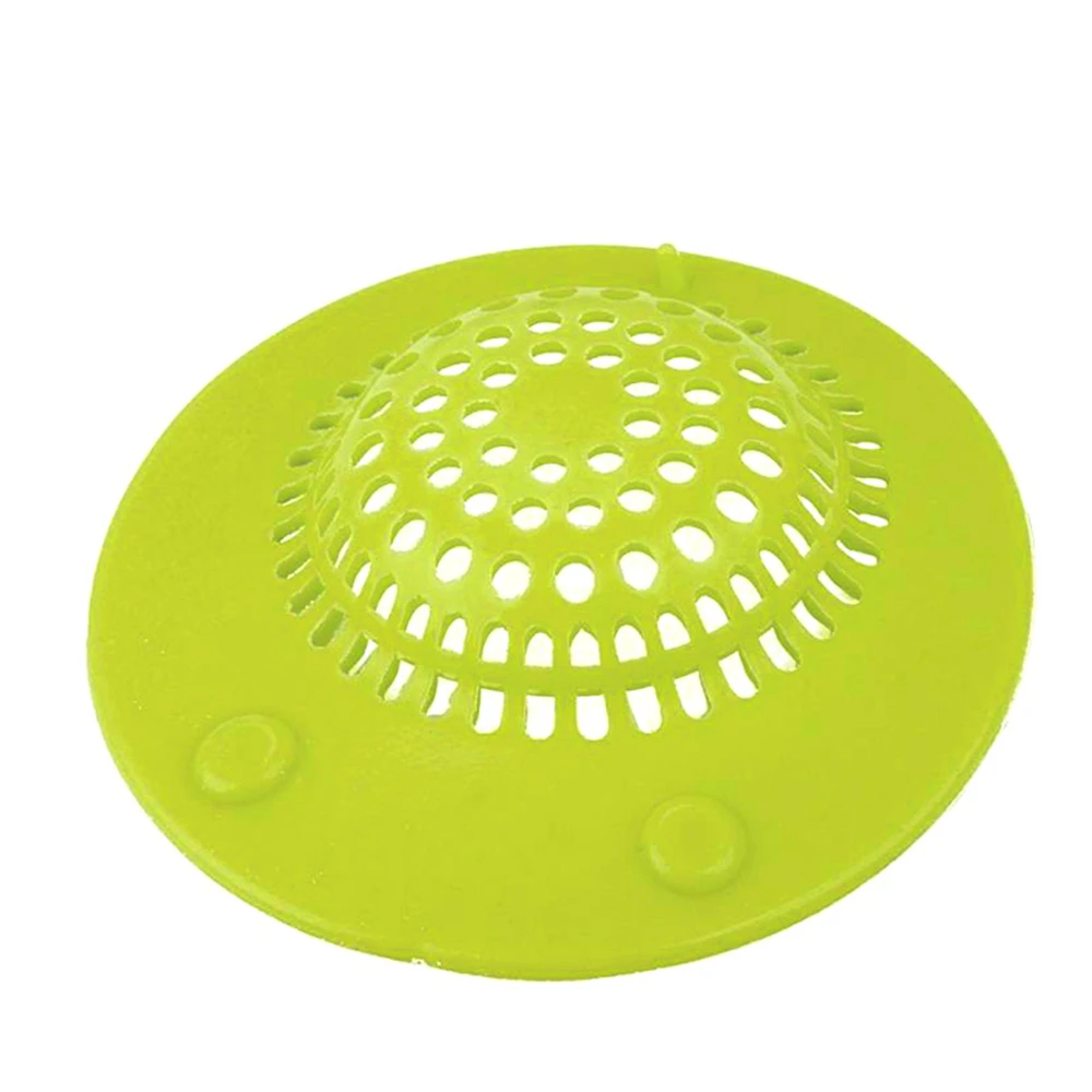 2pcs Creative Sewer Outfall Strainer Kitchen Drains Sink Filter Floor Drain Hair Colander Stopper Catcher Bathroom Accessories