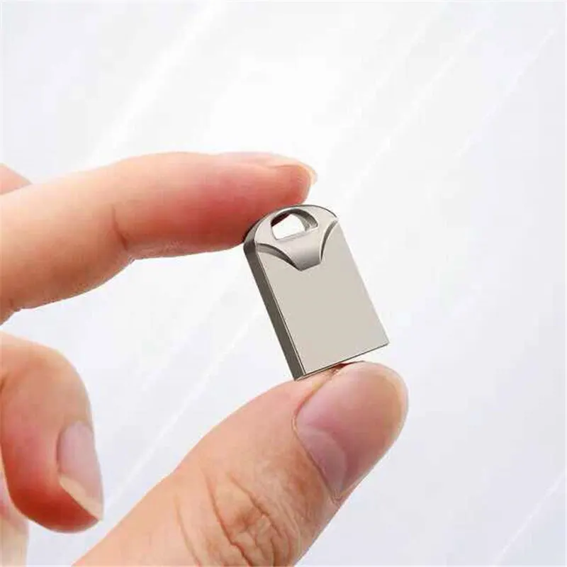 Супер мини-usb флэш-накопитель 2,0 флэш-накопитель 32 Гб металлический флеш-накопитель 64 ГБ флэш-диск usb 128 ГБ 16 ГБ 8 ГБ 4 г Флешка с Подарочный