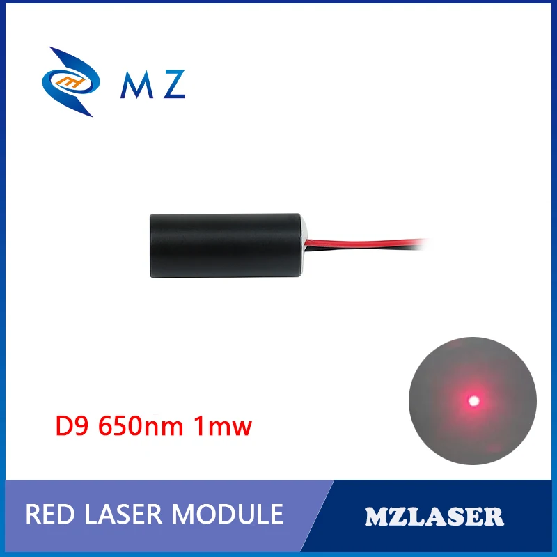 Стандартный 9 мм 650nm1mw класс II промышленный APC приводы красный точечный лазерный модуль