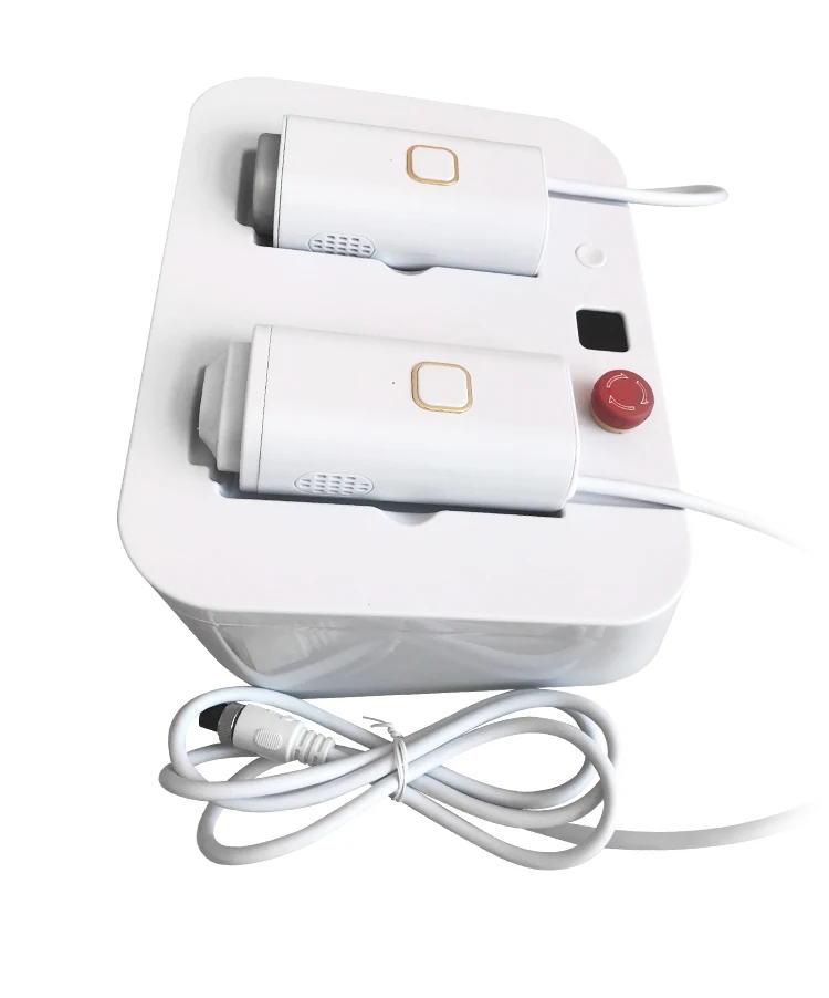 808nm Diode Laser Hair Removal machine with Double Heads 5000000 Shoots Permanent Laser Epilator& Skin Care Whitening divice