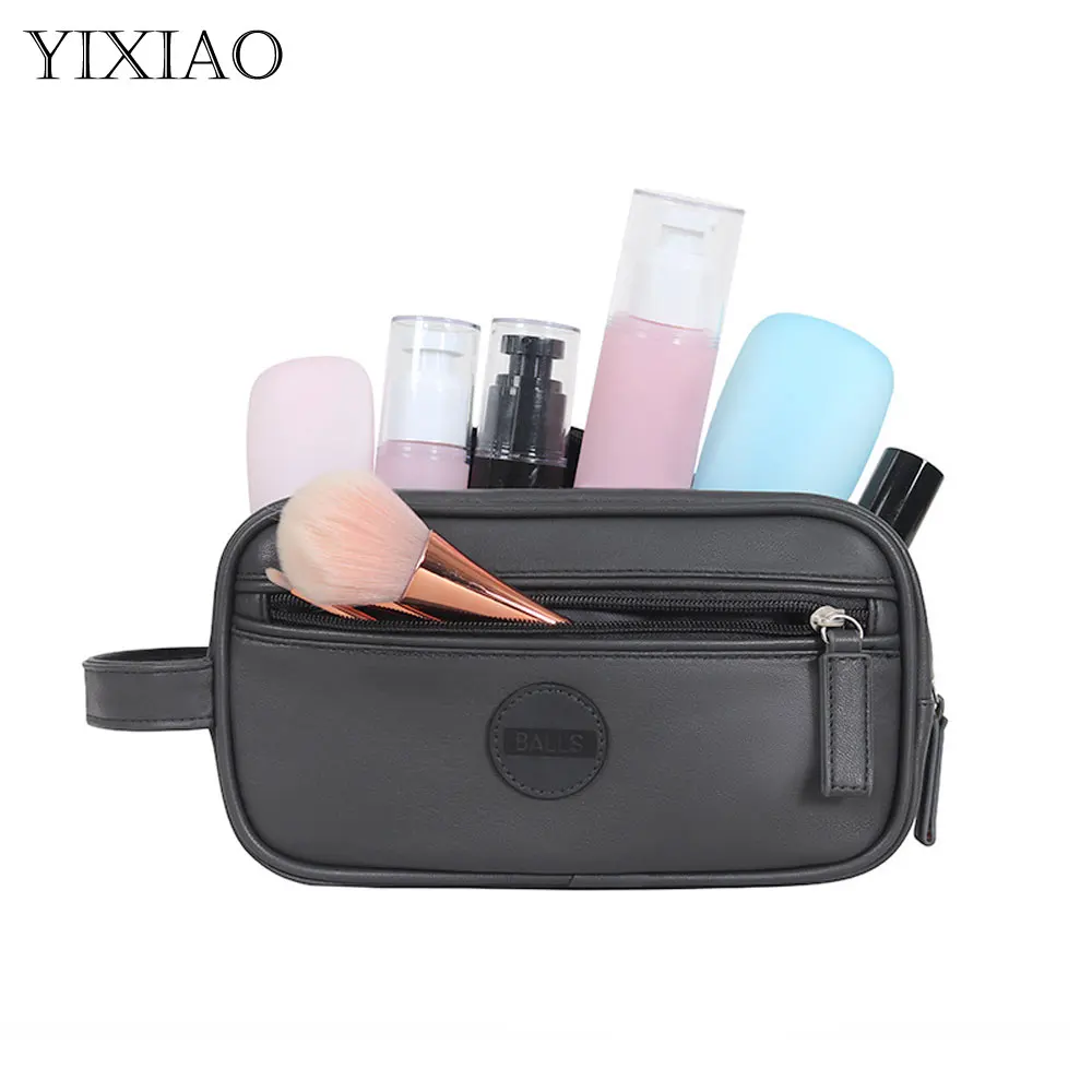 

YIXIAO Women Portable Outdoor Travel Wash Bag Female Makeup Multifunction Handbag Unisex Organizer Toiletry Storage Cosmetic Bag