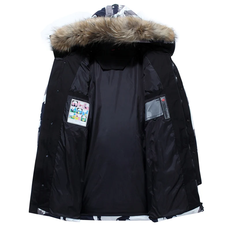 Men's camouflage down jacket (3)