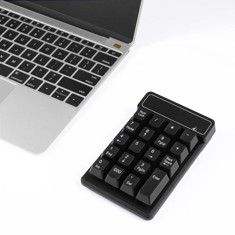2,4G Беспроводная Bluetooth цифровая клавиатура Компьютерная Мини клавиатура