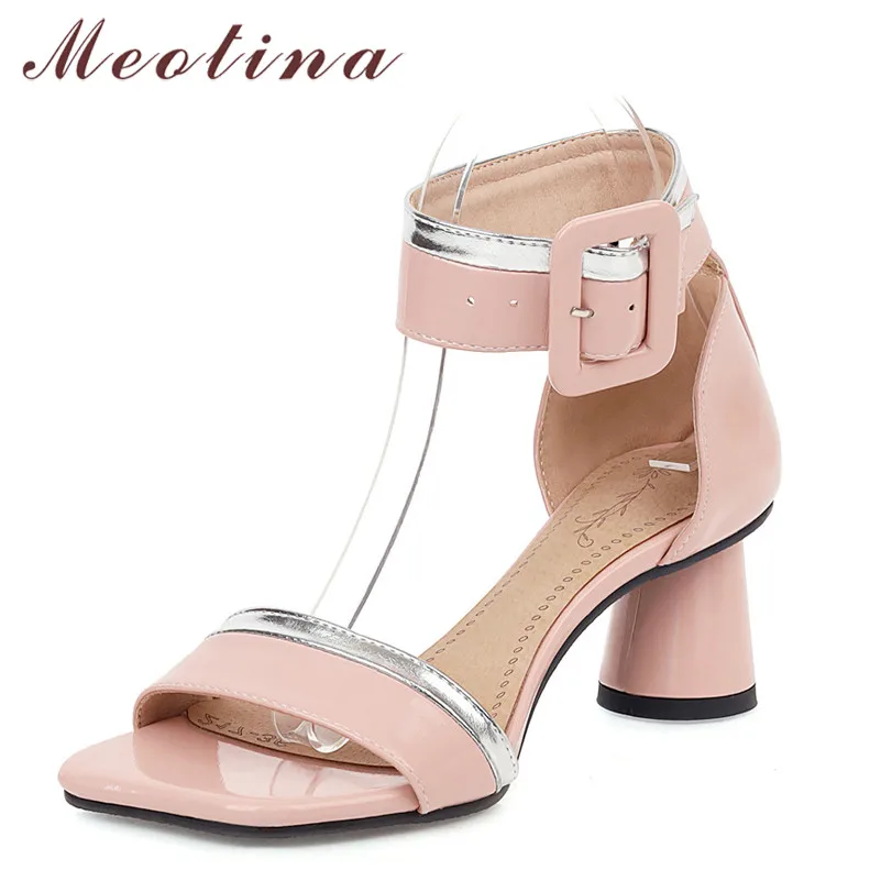 beige thick heel shoes