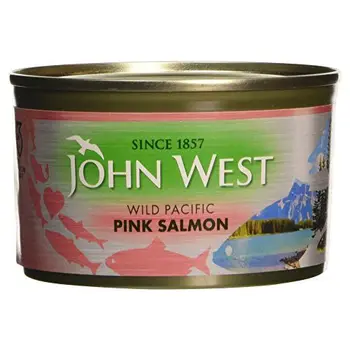 

John West Pink Salmon Wild Pacific - 6 Paquetes de 213 gr - Total: 1278 gr