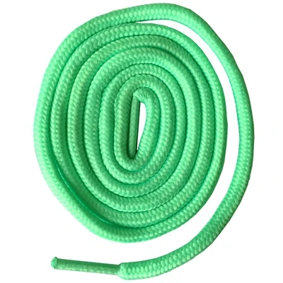 22 Apple Green 60-180 см круглые шнурки для ботинок шнурки для обуви, шнурки полиэфирные шнурки различных цветов - Цвет: 22 Apple Green