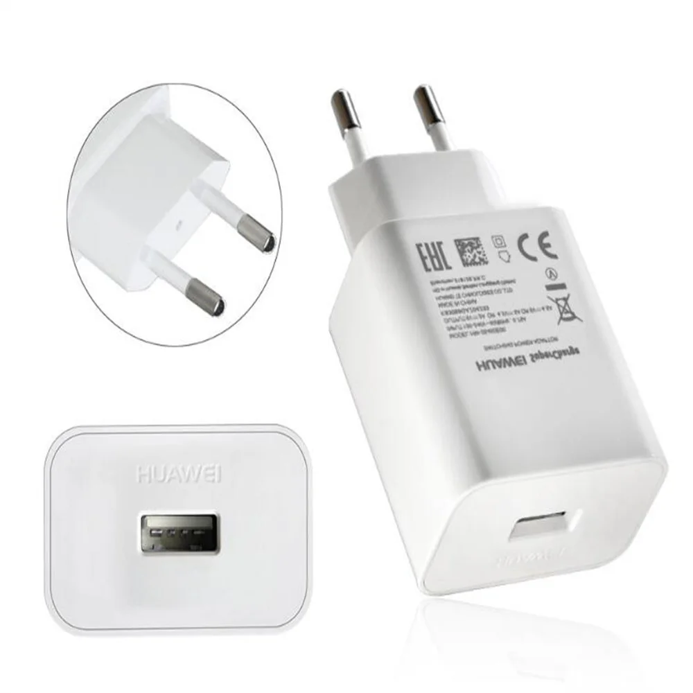 HUAWEI EU plug USB зарядное устройство для путешествий, быстрая зарядка, 5V4. 5A 5A usb type C кабель P20 Pro Lite P10 P9 Plus Nova 3e