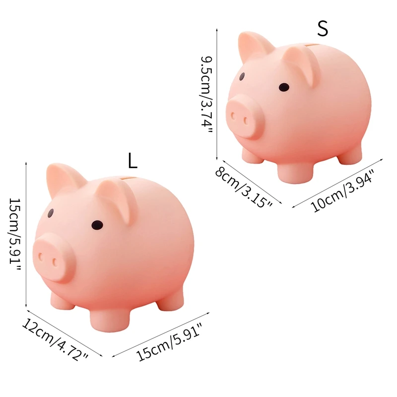 Милая копилка, коробка для денег, детские домашние декорации, Детские банковские игрушки, Новогодние рождественские подарки для детей, детские игрушки со свинками, настольные украшения