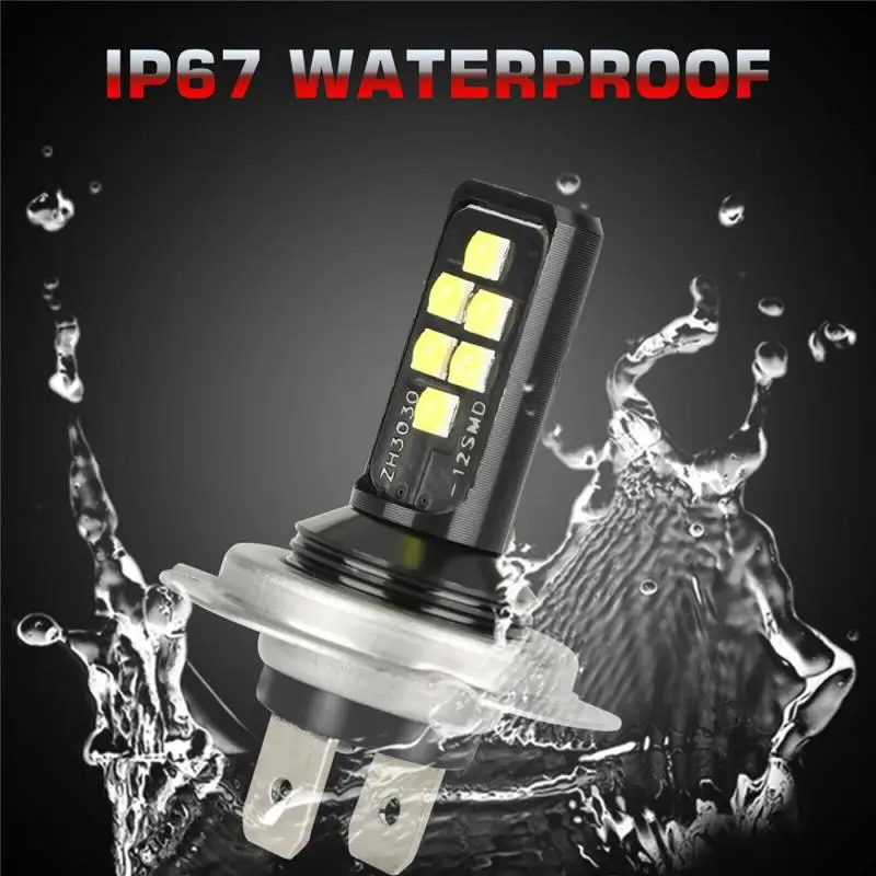 Car H7 H4 LED Headlight Kit IP67 Bulbs High Low Beam 240W 6000K OR DC 12V White | Автомобили и мотоциклы