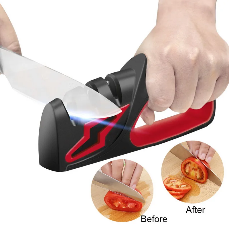 Профессиональная точность край Кухня 4 этапа Sharp Системы заточки ножей Amolador де