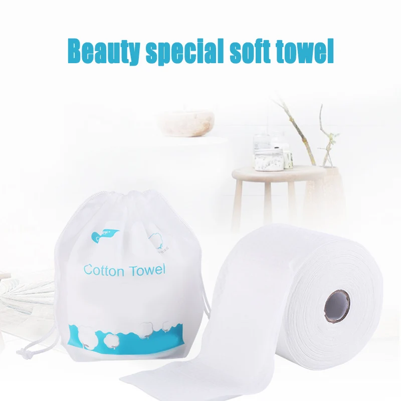 

Cotton Facial Tissue Face Eye Makeup Remover Disposable Cleansing Cloth Wipes Portable Towels OR88