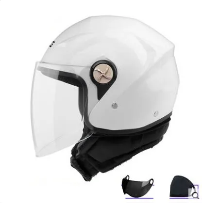 J Motorcycle helmet unisex four seasons universal winter warm lightweight helmet CD50 Q02 - Цвет: J