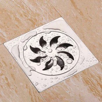 

ABSF Stainless Steel Floor Drain Bathroom Drainage Floor Drain Deodorant Floor Drain Cover Balcony Floor Sink