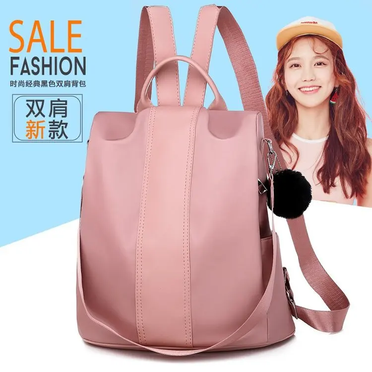 Стиль Оксфорд подвески из ткани пушистый шар Противоугонный Многофункциональный двойного назначения супер огнеупорный рюкзак Exp