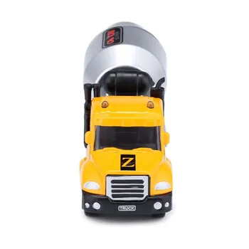

Children Alloy 1:64 Scale Concrete Mixer Truck Emulation Model Toy Alloy Engineering Toy Car Children's Birthday Gifts for Kids