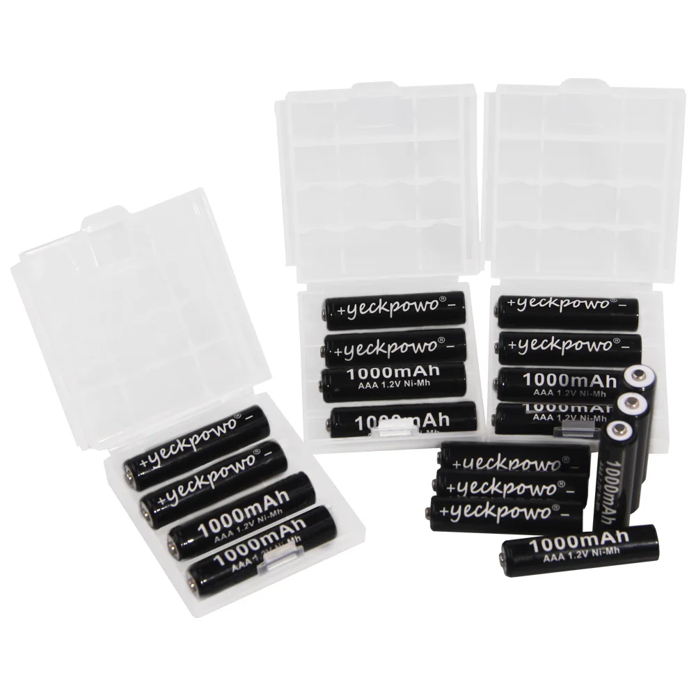 AAA batteries 1000mah 1.2V nimh 3A battery rechargeable low self