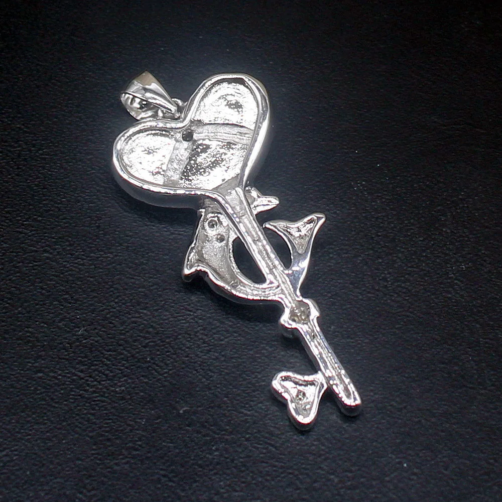 Gemstonefactory Jewelry Big Promotion 925 Silver Natural Blue Opal Dolphin Shape Women Ladies Gifts Necklace Pendant 20214527