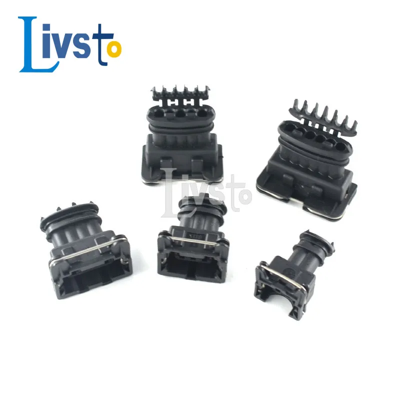 1 комплект автомобильный водонепроницаемый штекер Tyco AMP 2 3 4 5 6 Pin Way 282189-1 282191-1 282192-1
