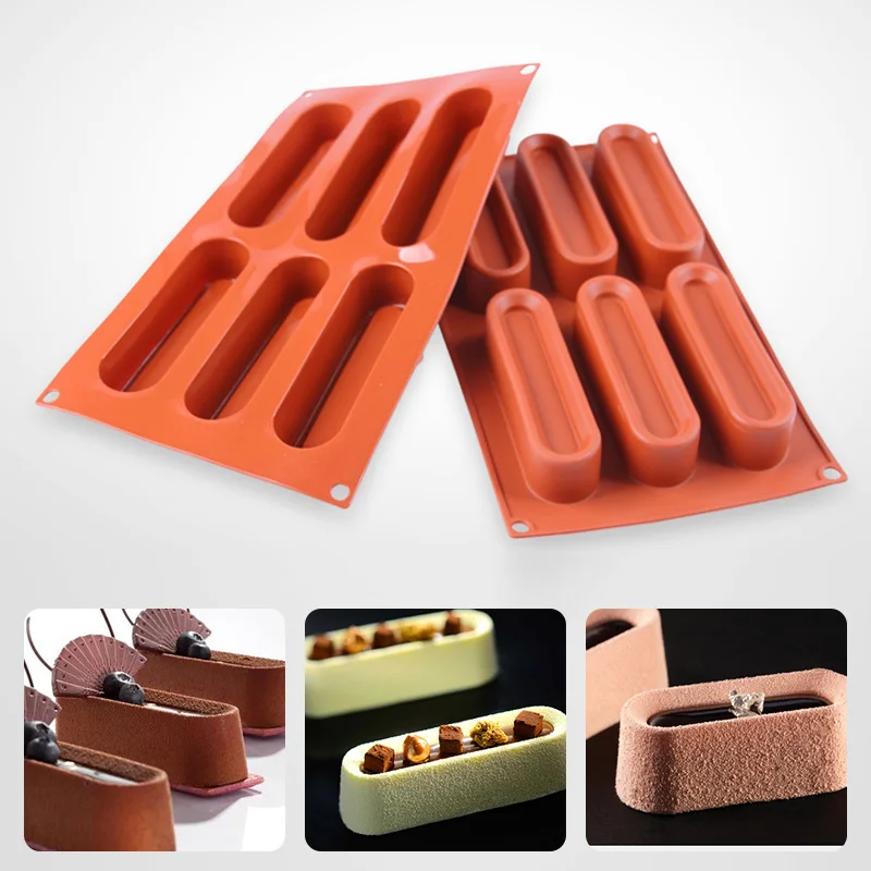 MOLDE FLEX ECLAIR D-102 3 Molde de Silicona Espiral Flexible y desmontable para postres de chocolate y además reutilizable.
