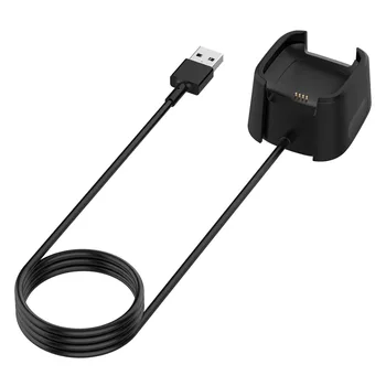 

100cm Smart Watch Charger USB Charging Cable Dock Stand For Fitbit Versa 2 Wristband Dock Adapter Smartwatch Accessories