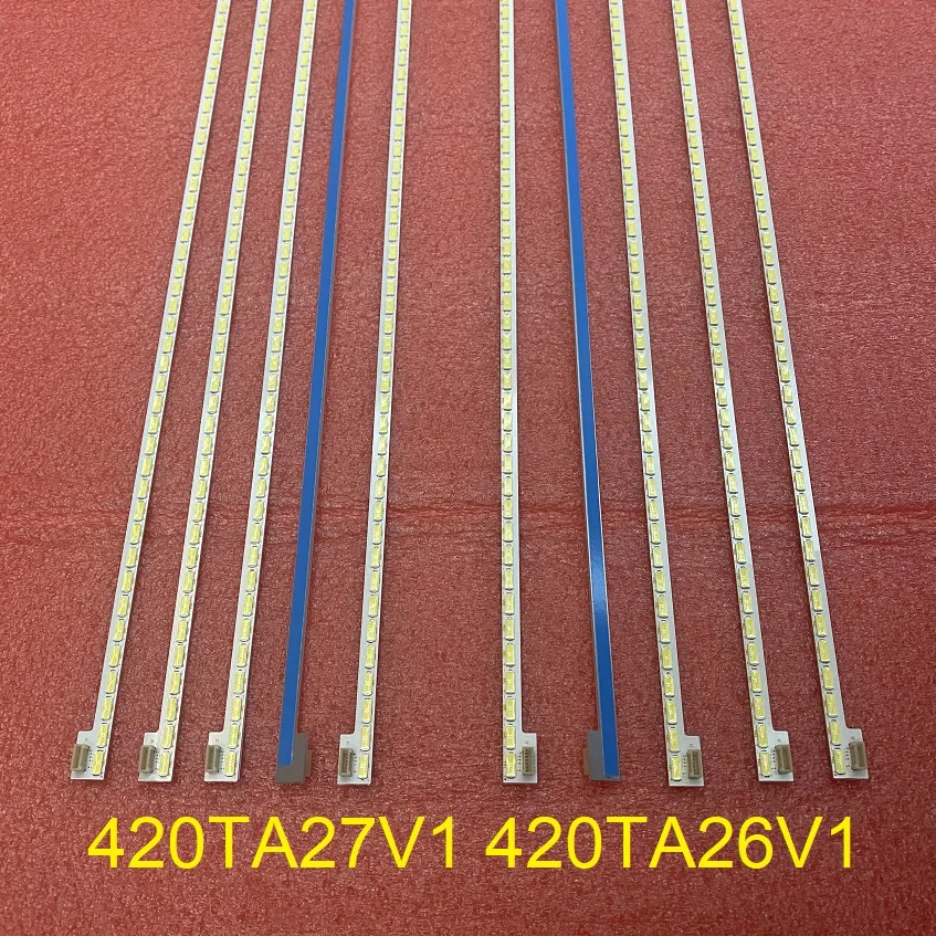 Новый 5 комплектов = 10 шт. * 64LED 530 мм 420TA27V1 420TA26V1 E206580 LB42016 V3_01 светодиодная полоса