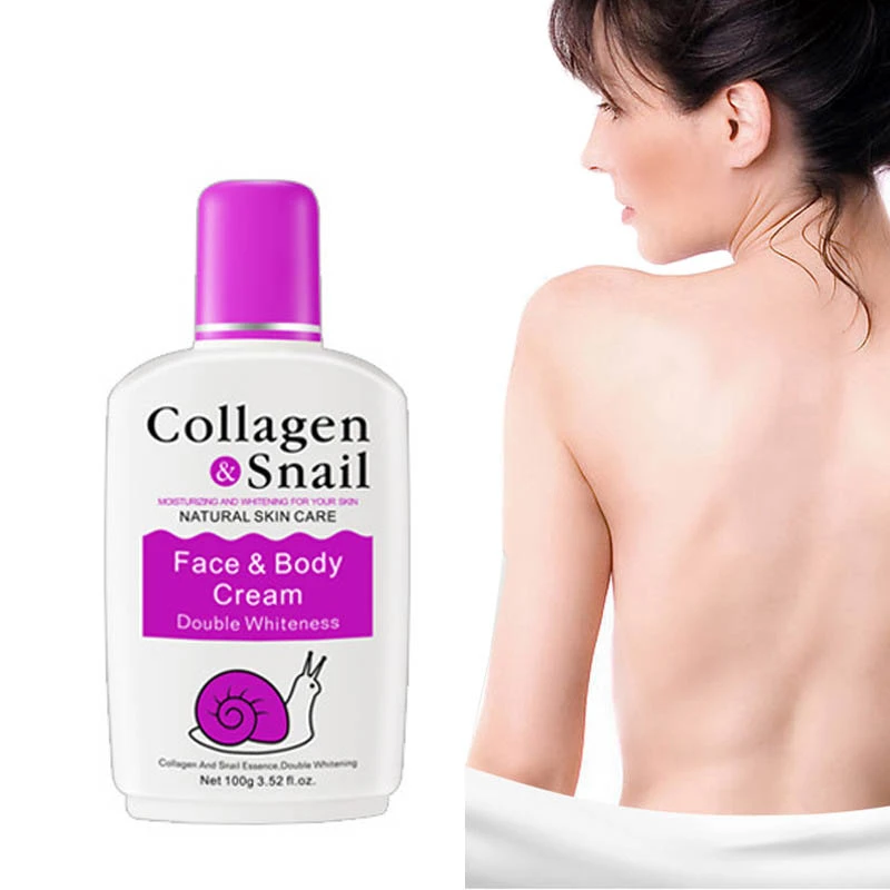 コラーゲンカタツムリ漂白ボディクリーム美白保湿ボディローション美白cream100g Aliexpress Beauty Health