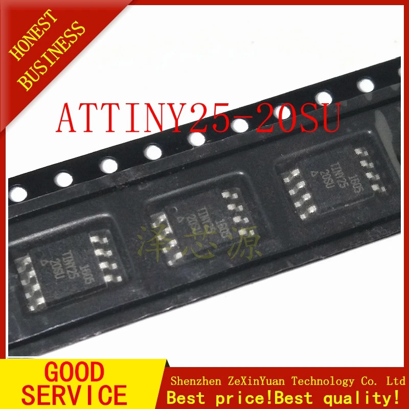 10 шт. ATTINY25 20SU SOP 8 оригинал|Аксессуары для батарей и ЗУ| |