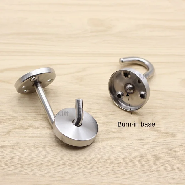 Rozsdamentes Acél Felső Horogszekrény Padlóhorog Tornác Szekrény Ruhák Horog Lámpás Szél Ling Szúnyog Háló - Image 2