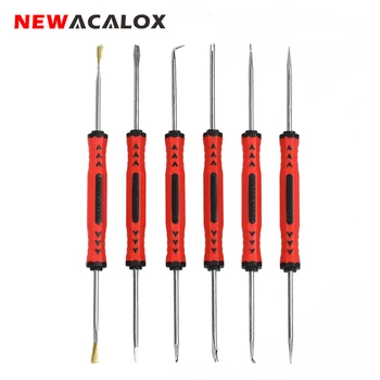 6Pcs Desoldering Aid Tool Kit Soldering Aid Assist Tools PCB Cleaning Kit Repair Tool Electronic Heat Assist Set