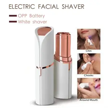 

Portable Lipstick Eyebrows Lipstick Hair Removal Device Face Lip Cheeks Hair Removal Electric Shaver Painless Epilator