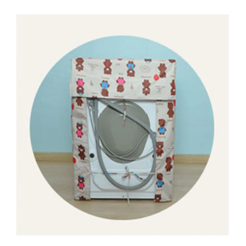 Чехол для стиральной машины SRYSJS серебряное покрытие пиона ткань Оксфорд дома