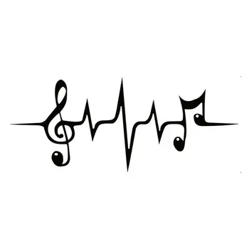 

Vinyl Wall Decals Music Note Bedroom Living Room Stickers Removable Art Home Kids Room Decoration Wellpaper