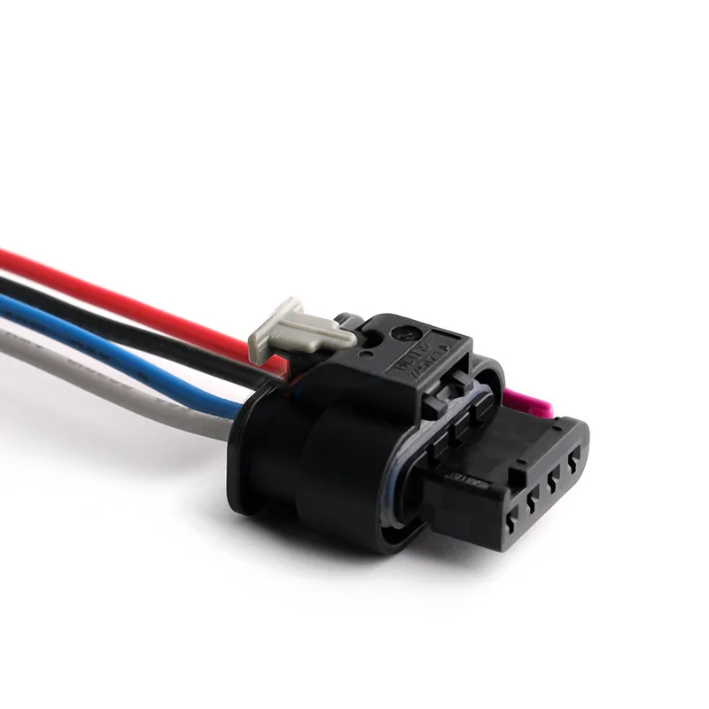 4P Fuel Injector Intake Pressure Sensor Plug Connector With Wire For Volkswagen AUDI A4 A6L Golf Magotan 4F0973704 1-2295768-1 | Автомобили